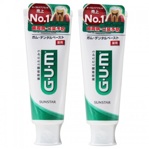 SUNSTAR - GUM Anti-Periodontal Toothpaste 120g x2pcs